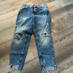 Violeta by Mango distressed jeans size 10
